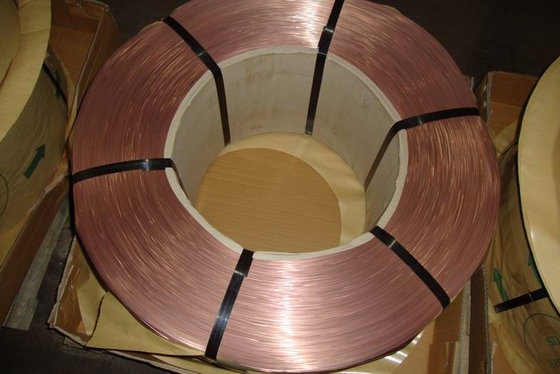 Durable Φ0.89mm Cold Drawn Steel Wire For Bicycle , Yield Rate 96%