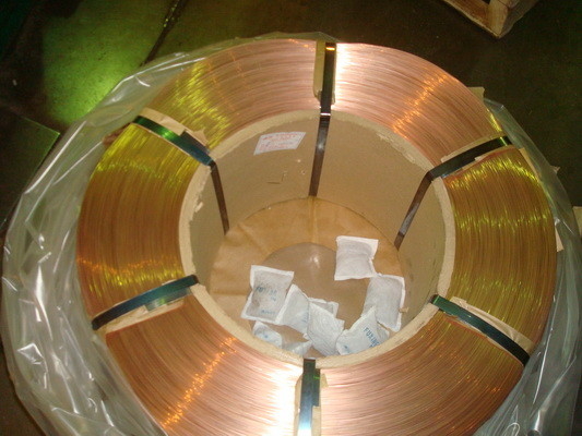 탄소 비행기를 위해 입히는 183mm 단련된 철강선 청동