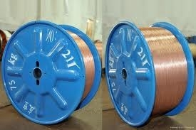 타이어 철강선 막대 청동색 입히는 08MM 948N 50MM 접착